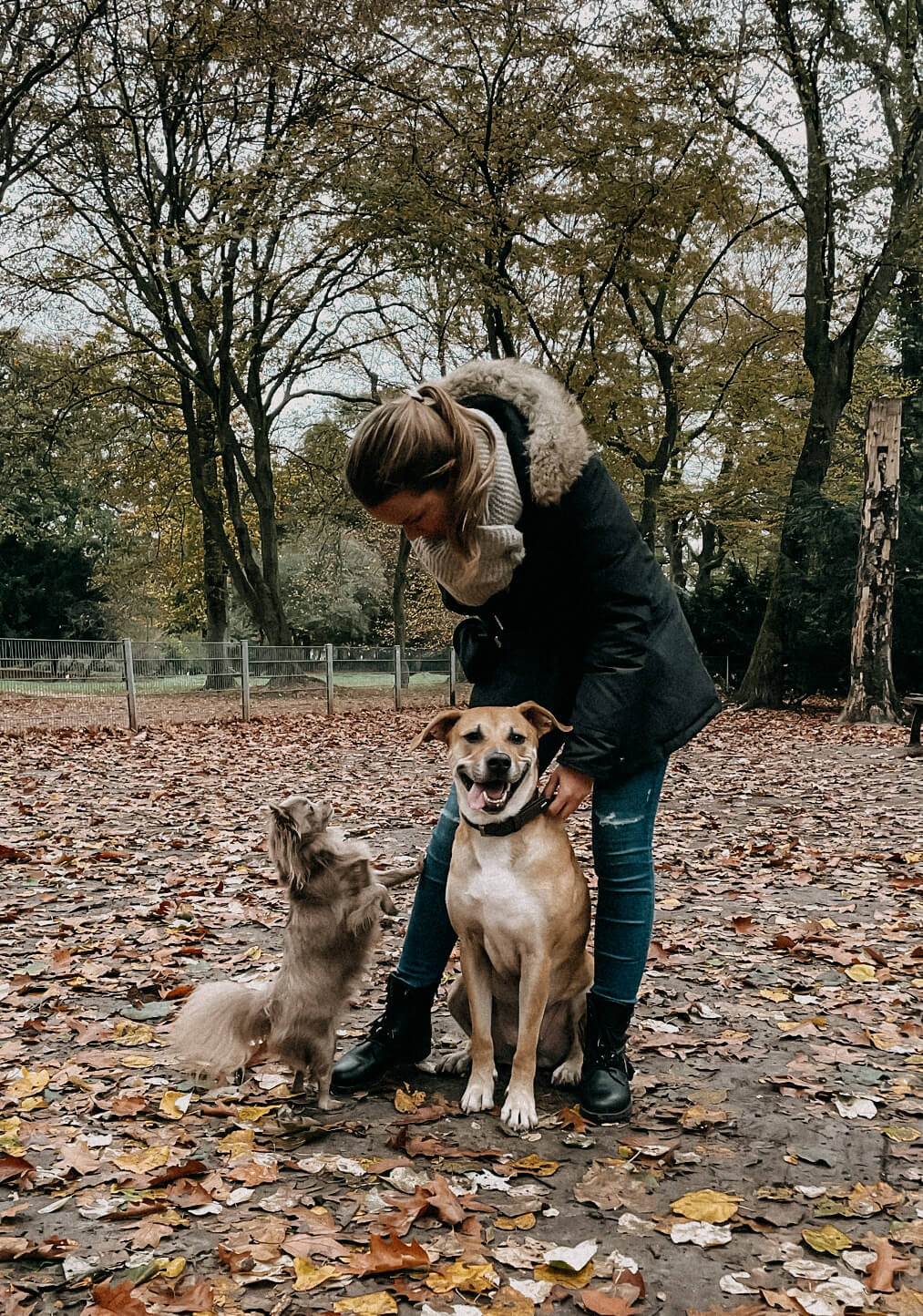 Luise mit Alvin & Abby